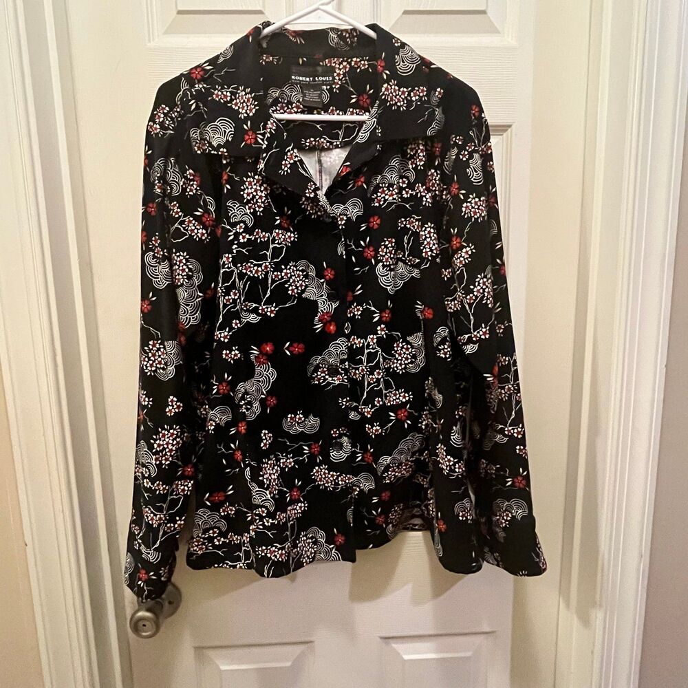 Vintage Robert Louis women’s Floral Jacket XL